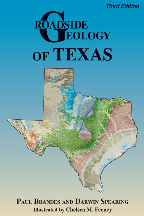 Image of the cover for Roadside Geology of Texas 3rd edition